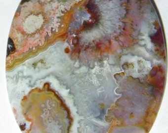 Crazy Lace Agate Designer Cabochon (G-032)