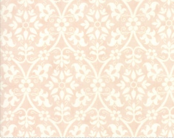 Poetry - Damask in Blush by 3 sisters for Moda Fabrics