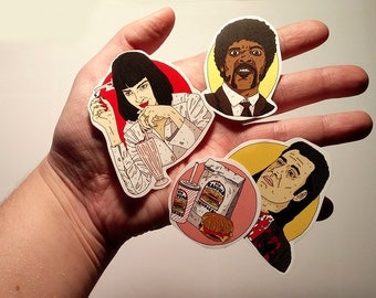 Stickers // Pulp Fiction