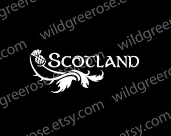 Outlander Scotland Sticker Outlander sticker | Etsy