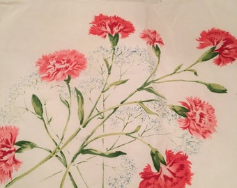 Vintage Pink Floral Placemats (QTY 8)