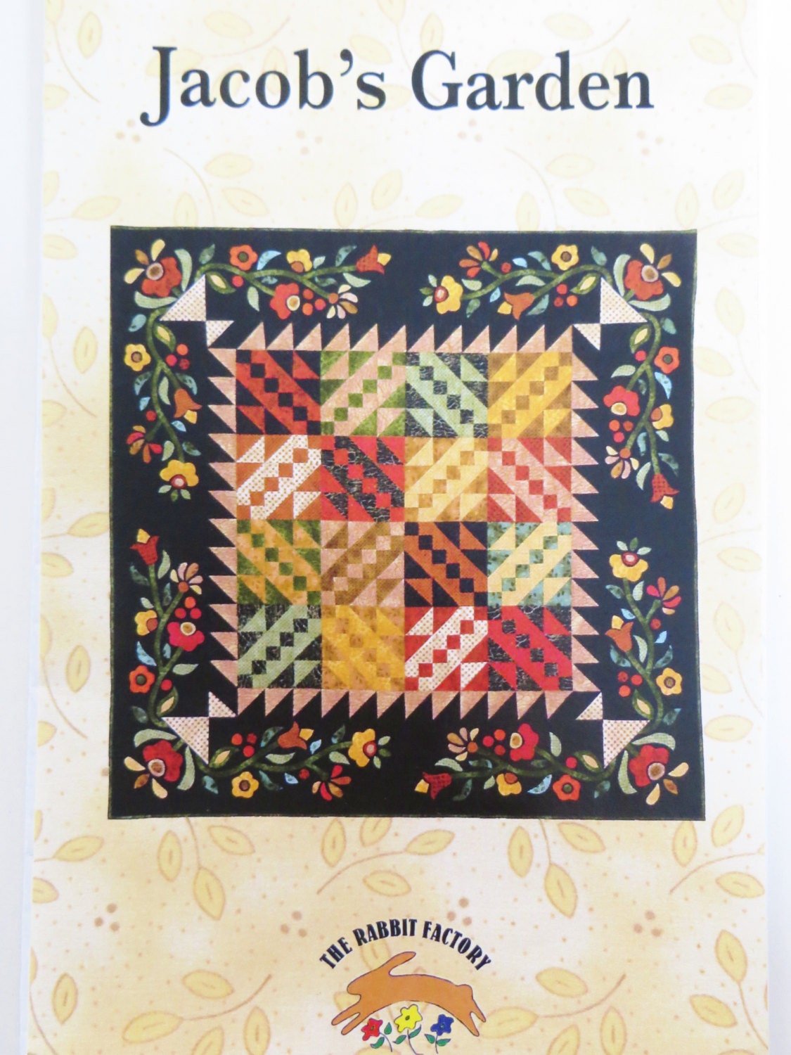 Quilt Sewing Pattern Jacob's Garden Rabbit Factory