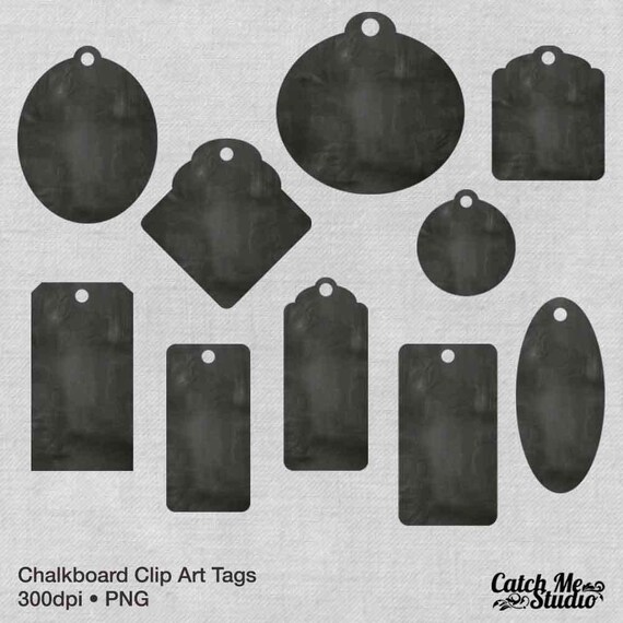 Printable Chalkboard Scrapbooking Tags Chalkboard Tags Gift