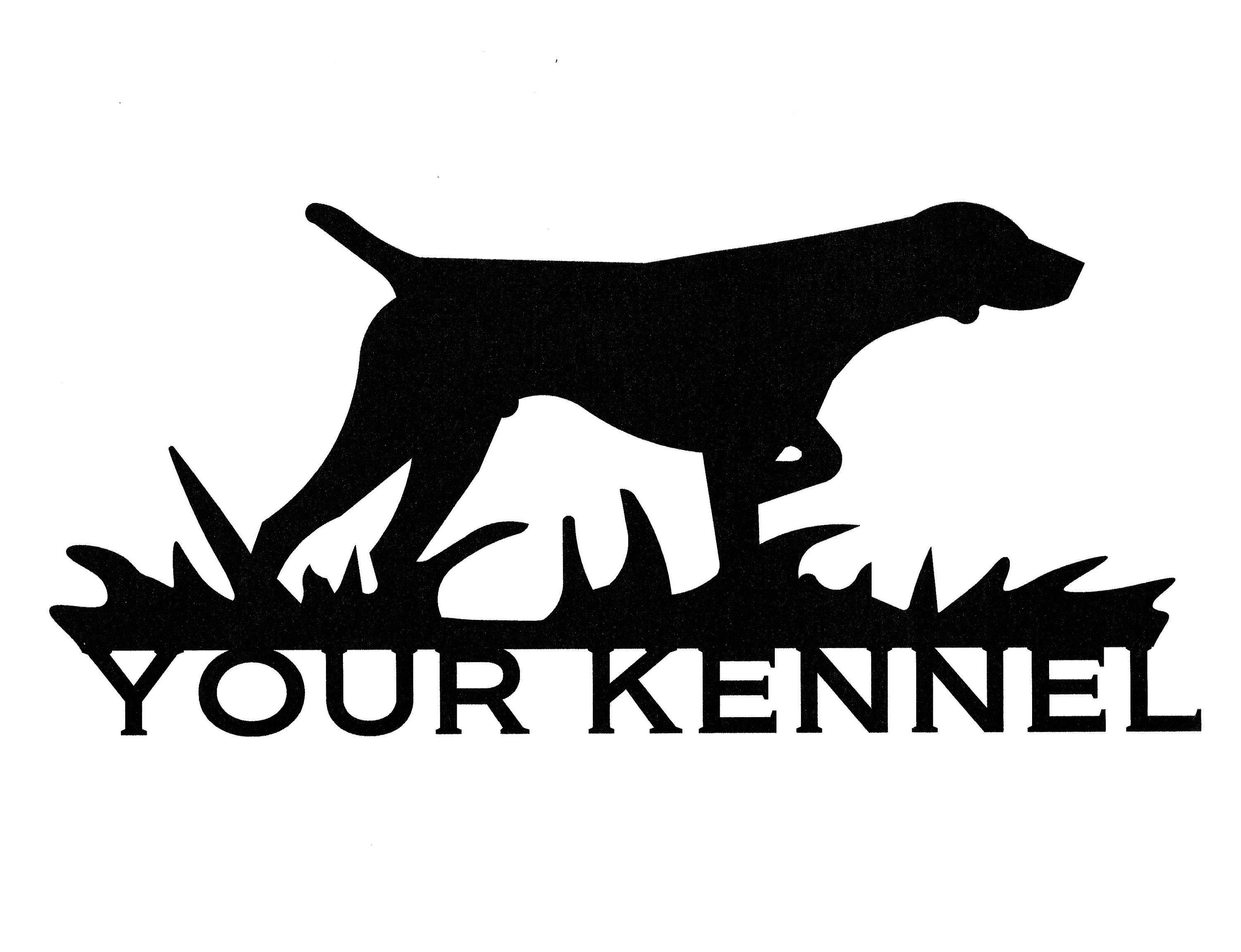 Kennel Sign Dog Sign Metal Sign Custom Name Kennel Name