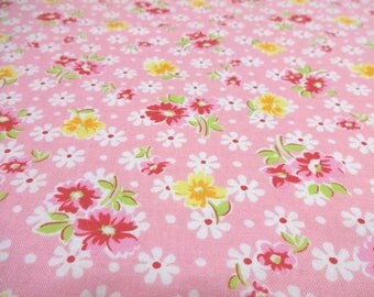 Japanese Fabric LECIEN Flower Flower Pink Fat Quarter