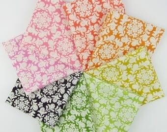 Petite Henna Garden Half Yard Bundle by Sandi Henderson for Michael Miller - 8 Half Yards - 4 Yards Total