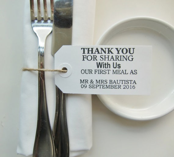 Wedding Napkin TiesPersonalized Wedding Table by IzzyandLoll