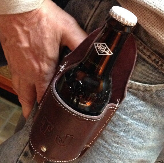 Beer Carrier Custom Bottle Holster Water Bottle Holder