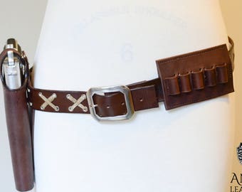 Walking Dead Maggie Greene Holster Belt Replica Leather