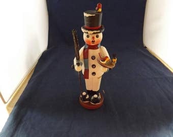 Detailed German Snowman Smoker