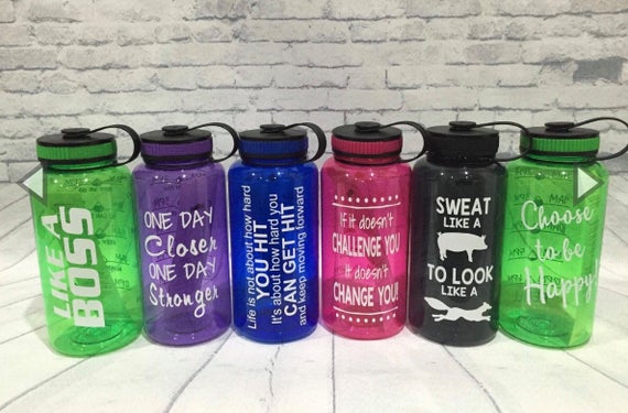 Vinyl Decals for Water Bottles Vinyl Decals Motivational