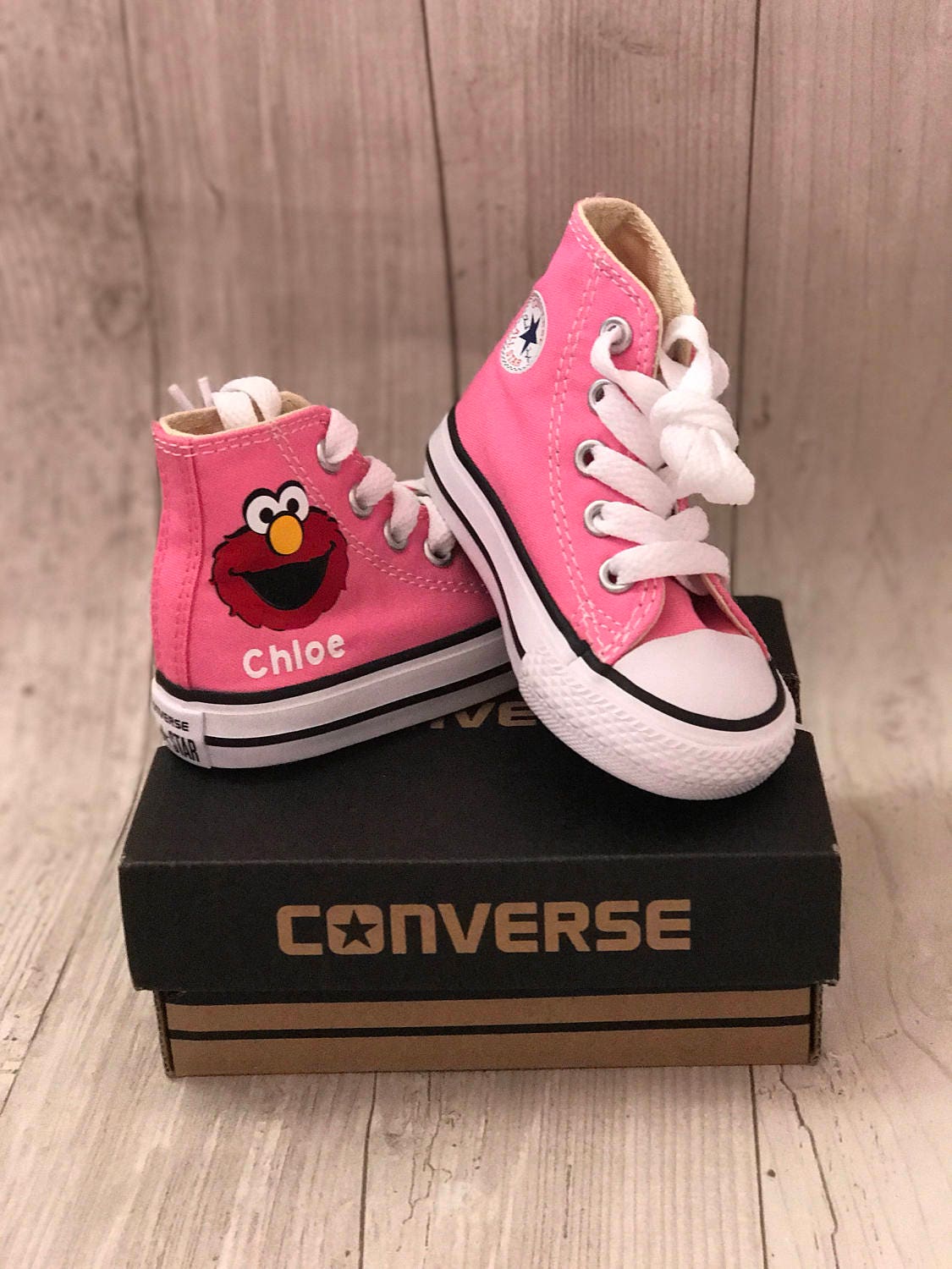 Elmo Shoes personalized chuck taylors customized converse Elmo Shoes personalized chuck taylors customized converse