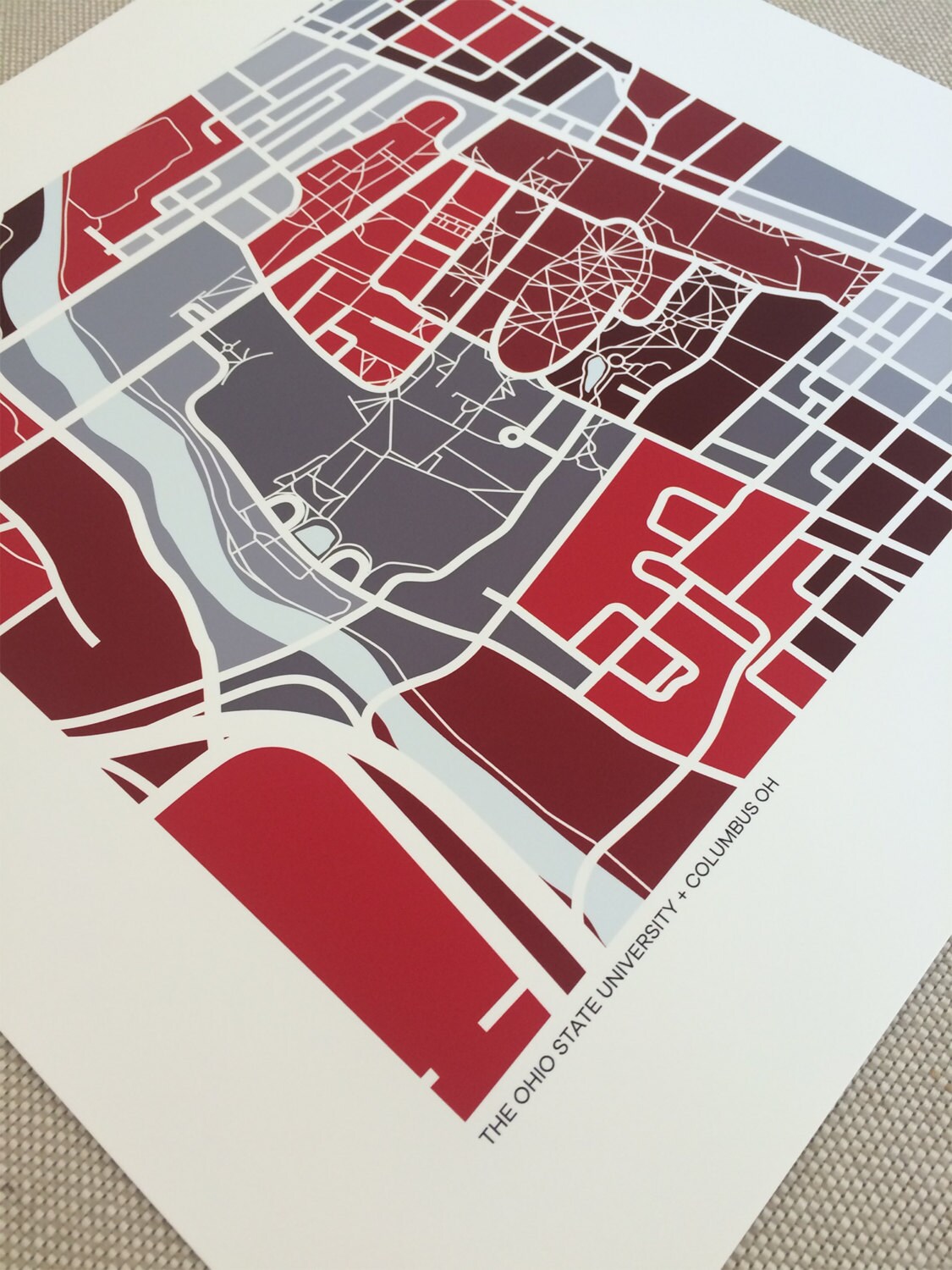 ohio-state-university-map-print