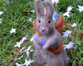 Needle Felted Easter Bunny Rabbit