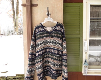 Men's Abercrombie & Fitch wool pullover sweater