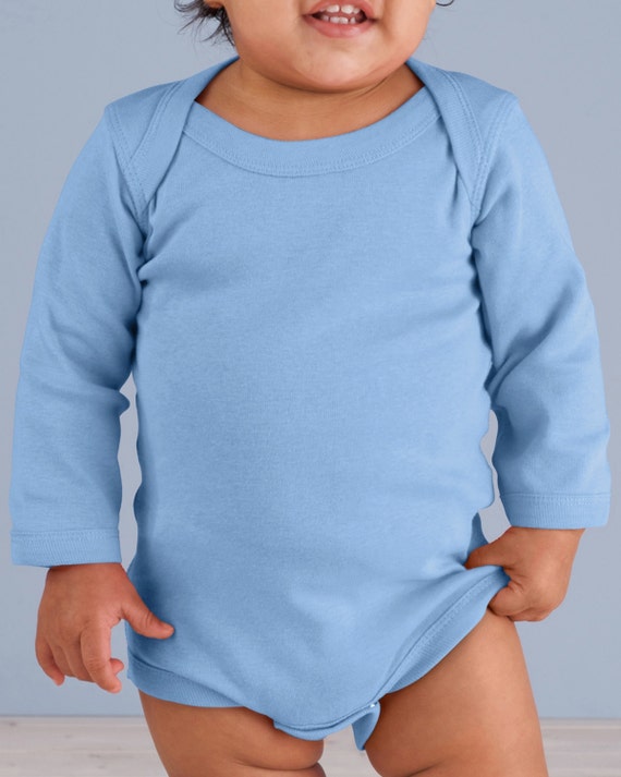 long sleeve baby blue shirt