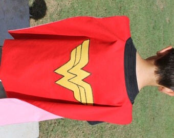Child size wonder woman / batgirl cape