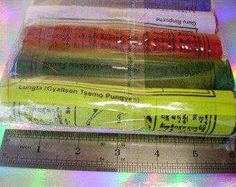 7inch Tibetan Buddhist prayer flags (7.0''x 5.9'') 18cm X 15cm
