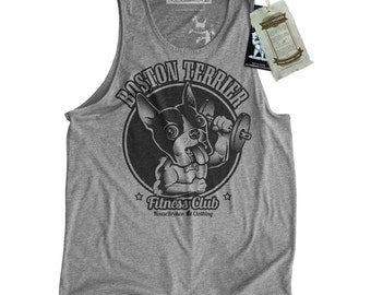 Boston Terrier Shirt - Men's Gym Tank Top