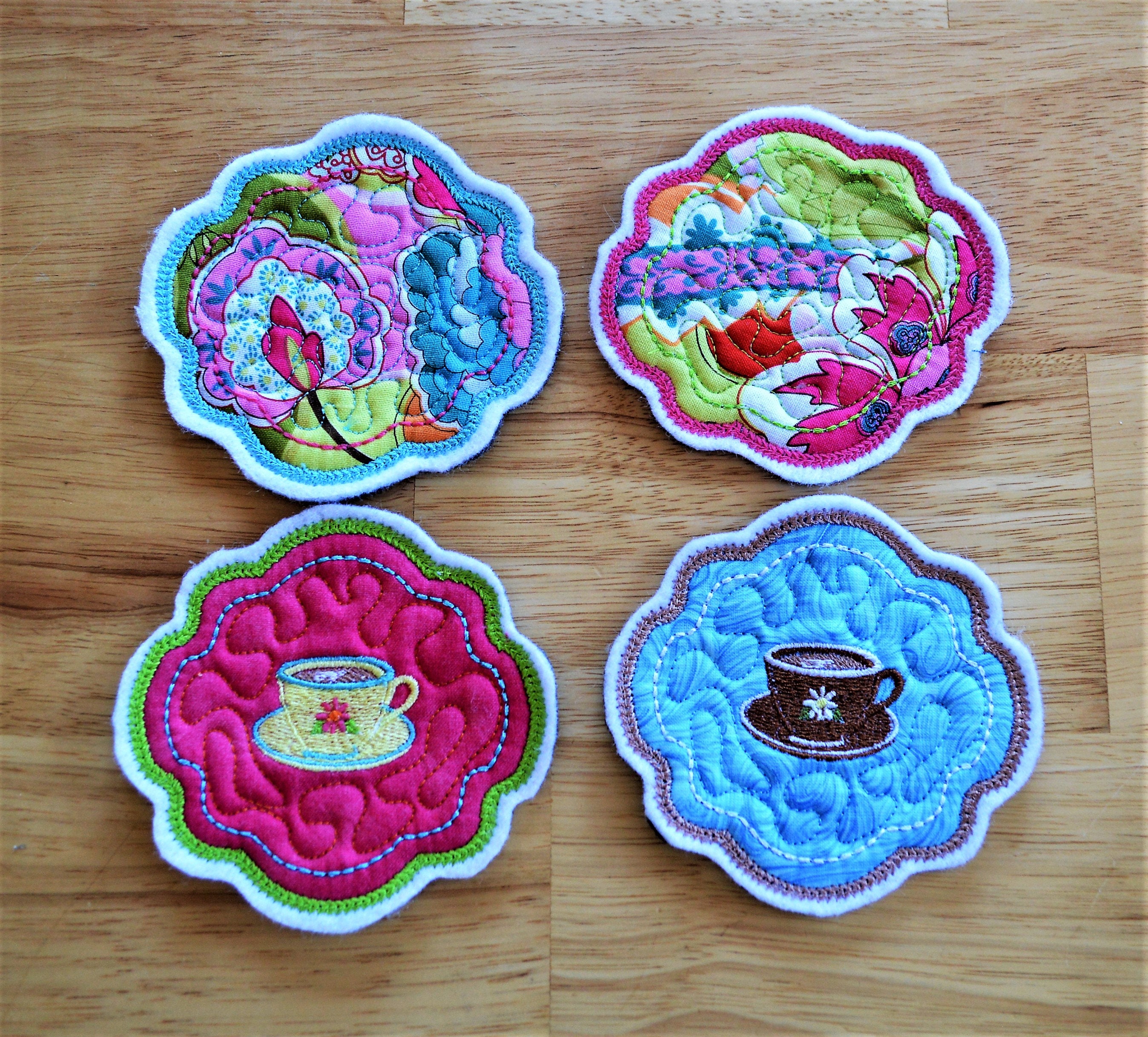 Coasters felt fabric