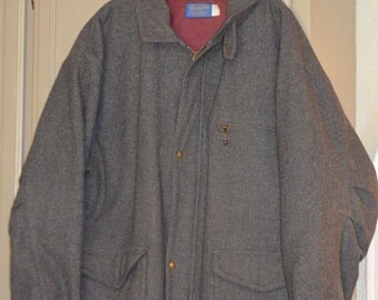 Pendleton Wool Men's Coat, Large, Thinsulate Lining