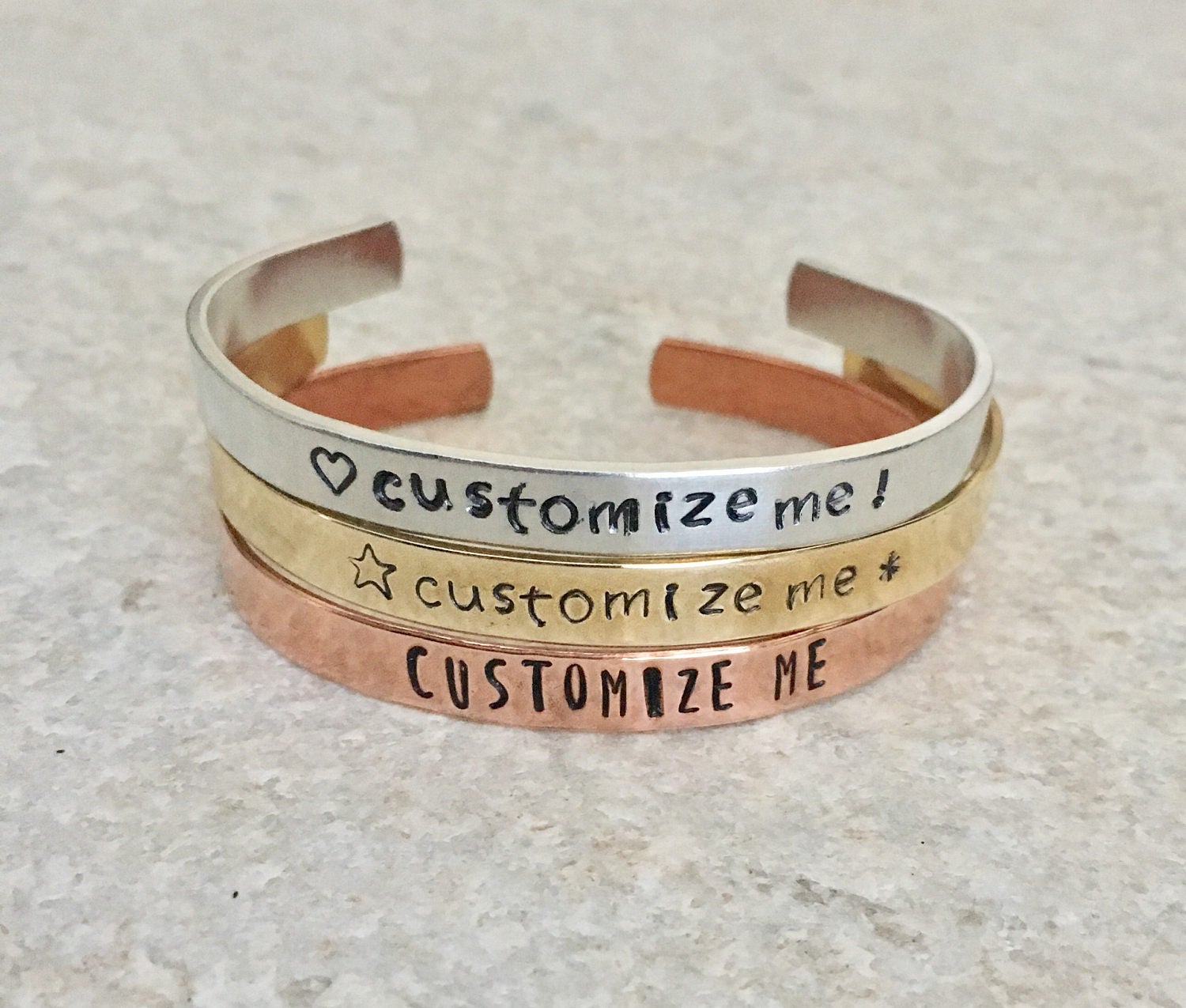 Custom Cuff Bracelet Cuff Bracelet Custom Bracelet