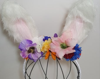 Candy Fairy Strawberry Rabbit Ears White Jacket