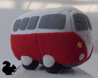 Volkswagen T1, stuffed car, soft car, stuffed Volkswagen