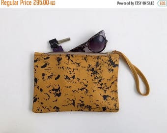 Yellow leather clutch,Leather handbag,Yellow leather purse,Yellow evening bag