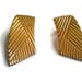 Clearance Sale, Clearance Earrings, 50% Off, Vintage Gold Napier Signed Earrings, Screw Back Earrings, Final Clearance, VIN298