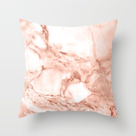 rose gold cushions