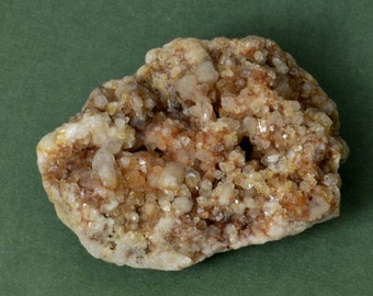 Small Red Purple Crystal Specimen, Hematite Quartz Raw Mineral 2589
