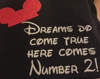 Maternity mickey shirt