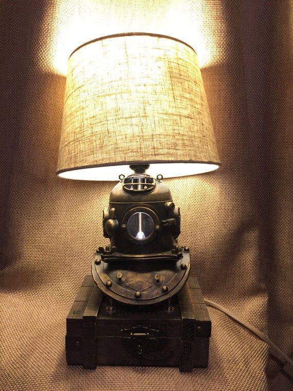 Custom Duel switch Scuba Diving helmet lamp night light and