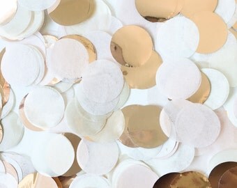 Blush & Rose Gold Confetti Mix