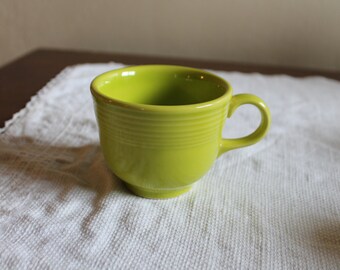 Fiestaware lemongrass tea cup