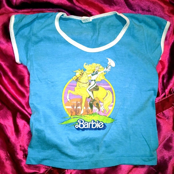 vintage barbie tshirt