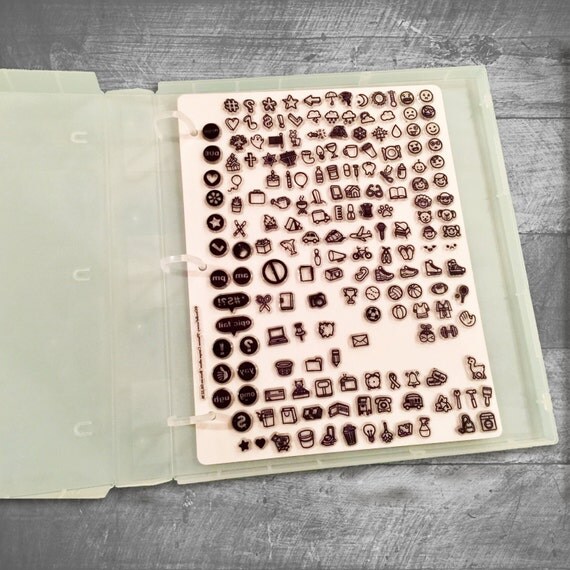 stamp storage case clear stamps storage cling stamp storage