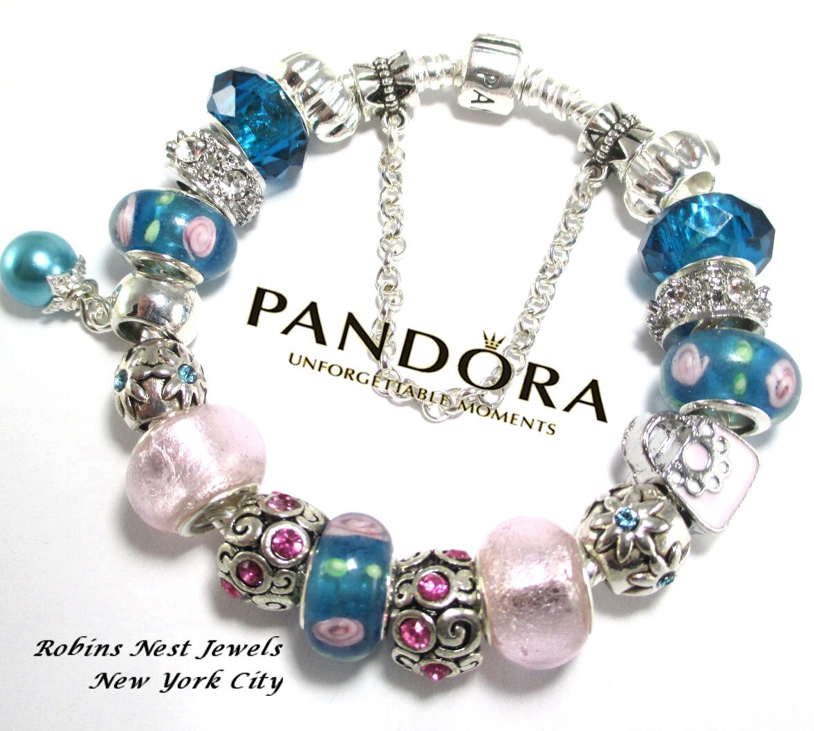 Authentic Pandora Bracelet Sterling Silver Or choose