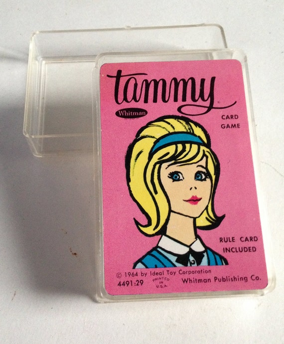 Vintage Tammy Doll Cards Vintage Tammy Doll Card Game Tammy