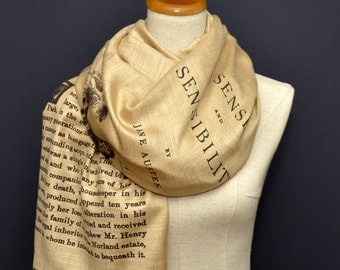 Sense and Sensibility by Jane Austen Shawl Scarf Wrap
