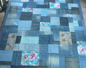 patchwork in jeans
