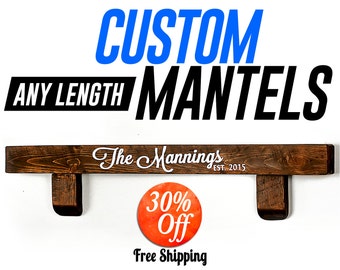 distressed furniture.reclaimed wood furniture.shabby chic furniture.the shabby chic furniture.rustic furniture (6in Mantel)