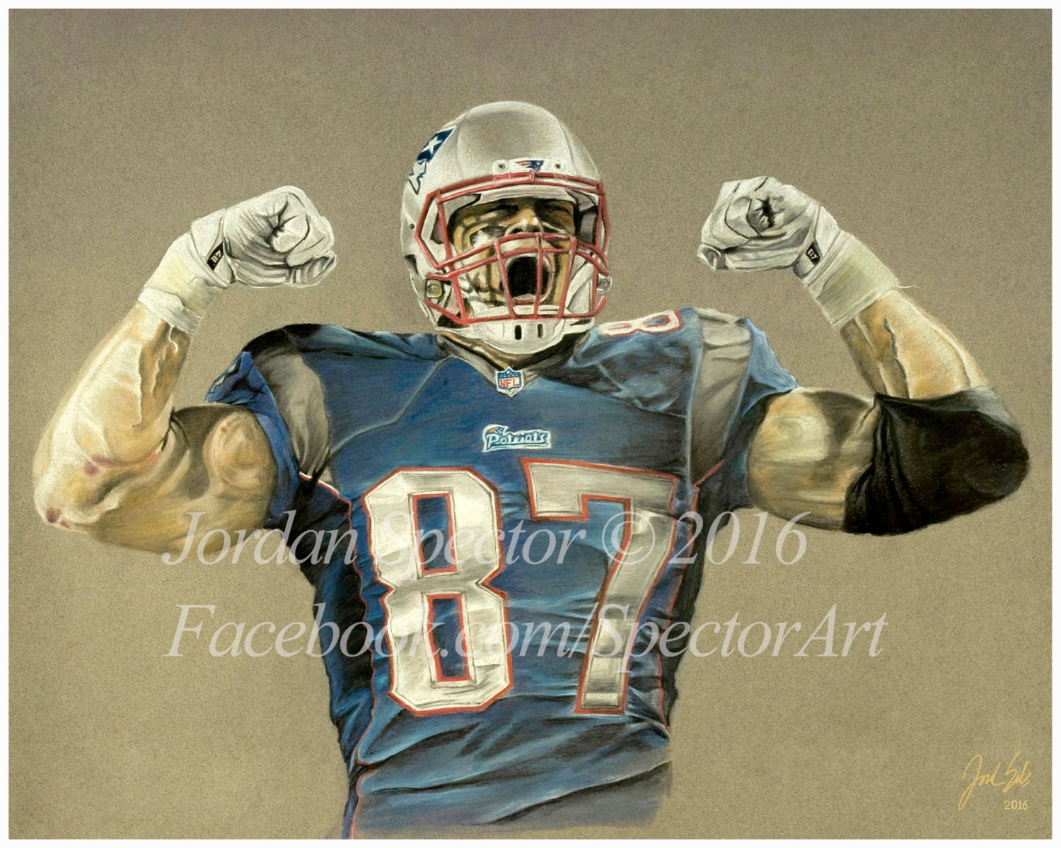 Patriots Wall Art new england patriots - rob gronkowski art print - patriot wall art Patriots Wall Art new england patriots - rob gronkowski art print - patriot wall art