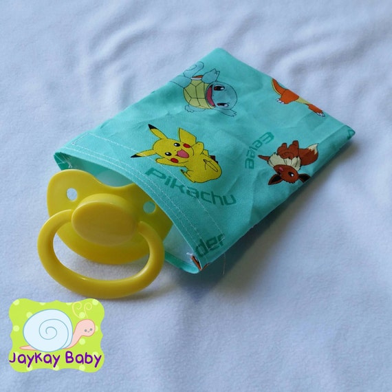 Pokemon Pacifier Bag