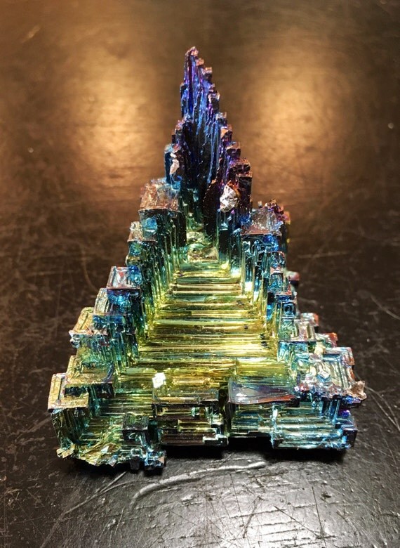 bismuth crystal Medium Bismuth bismuth by NewMoonBeginnings