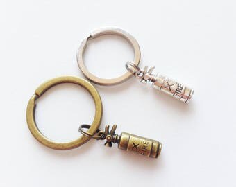FIRE EXTINGUISHER Keychain Extinguisher Keyring Fire Keychain Fireman Gift Firefighter Gift Fireman Keychain Firefighter Keychain Fire Gift