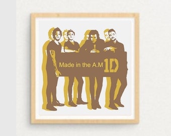 One Direction Printable Art Made In The Am
