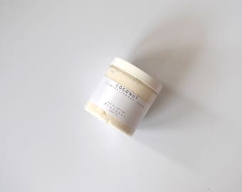 Coconut Whipped Sugar Scrub, Whipped Soap