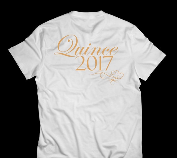 quinceanera custom t shirts